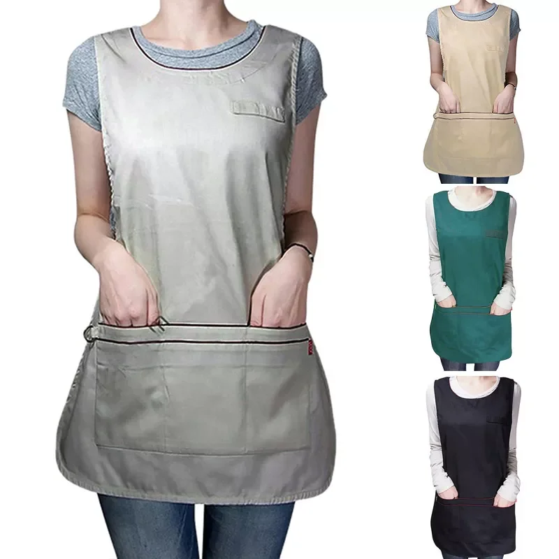 

Aprons for Woman Unisex Cotton Working Apron for Men Butcher Bookstore Apron Cooking Baking Coffee Chef Wookwear