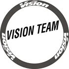 Набор наклеек на два колеса для Vision Team Rim, дорожный велосипед, гоночные наклейки 30 38 50 60 88 мм