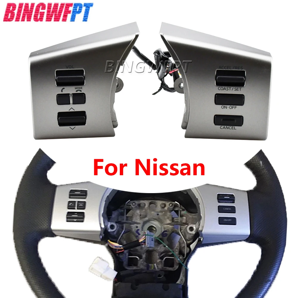 

Оригинальное рулевое колесо для Nissan Frontier Xterra Pathfinder 48430-ZL91C 48430-2Z511, управление громкостью, круиз-переключатели