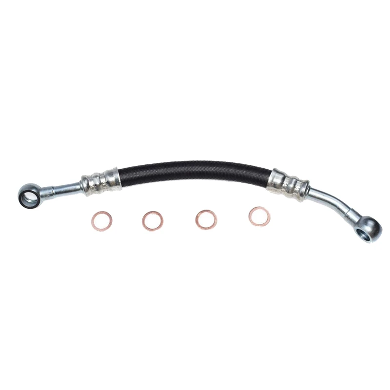 2X For BMW E36 E46 E39 E60 X3 X5 Z4 Vanos Oil Supply Line Hose With Seal Washers 11361705532