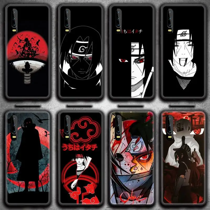 anime naruto uchiha itachi phone case for huawei p20 p30 p40 lite e pro mate 40 30 20 pro p smart 2020 free global shipping