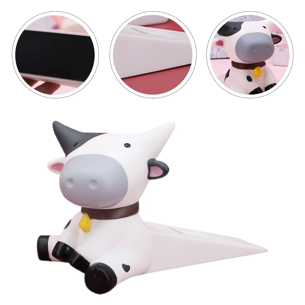 

1PC Cartoon Cow Door Stopper Practical Anti-collision Door Stop for Dorm Room Home