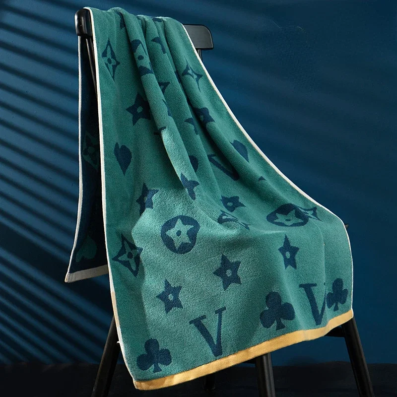 Большое Быстросохнущее Хлопковое Банное Полотенце Для Мужчин Впитывающее