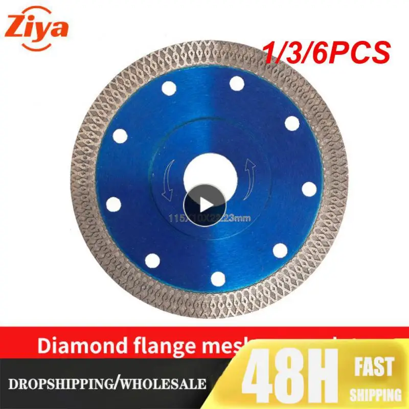 

1/3/6PCS Turbo Saw Blade Granite Marble Cutting Disc Porcelain Tile Ceramic Blades105/115/125mm for Angle Grinder