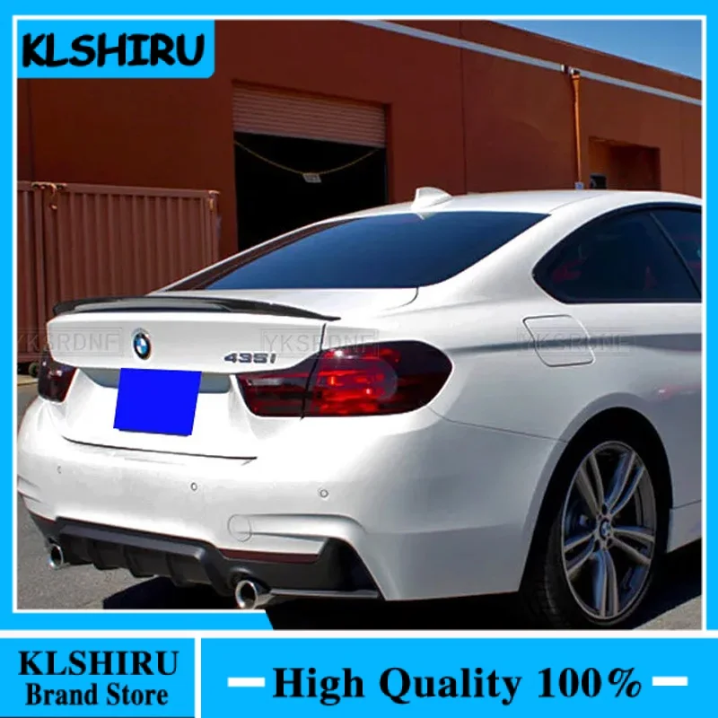 

P Style ABS Rear Roof Spoiler Trunk Lip Wing For BMW F32 4 Series 2 Door Coupe 2014 2015 2016 - UP 420i 428i 430i