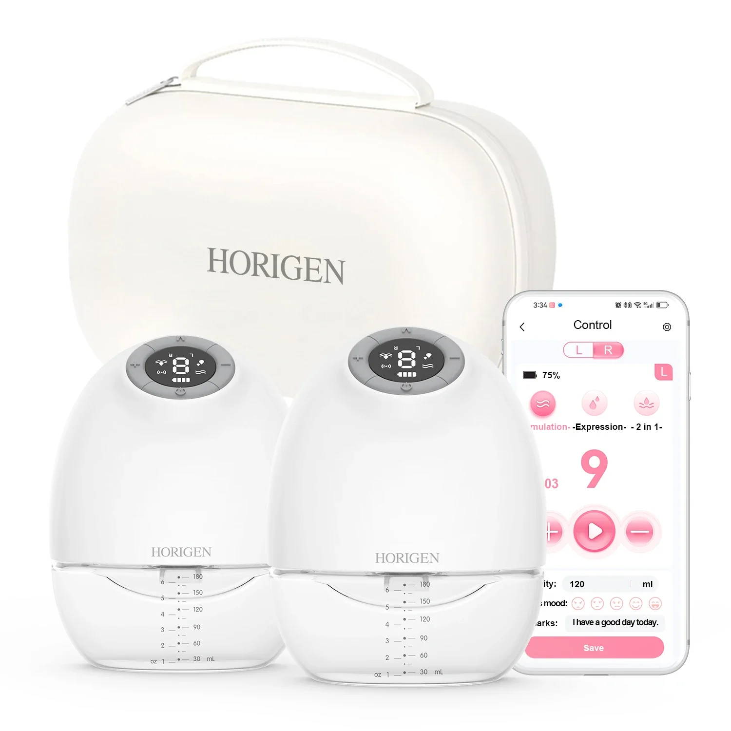 Название товара wholesale HORIGEN APP управление без рук электрический носимый