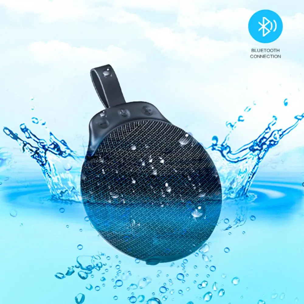 

Portable Shockproof Bluetooth Speaker Wireless Speaker Dustproof Waterproof Loudspeaker Small Audio Creative Hands-free Call