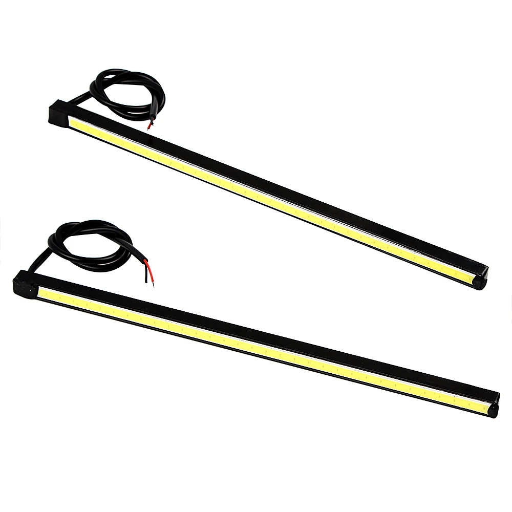 

20,5 см дневный ходовой светильник s Противотуманные фары DC 12V светодиодный COB автомобильный DRL светильник источник автомобильный Стайлинг