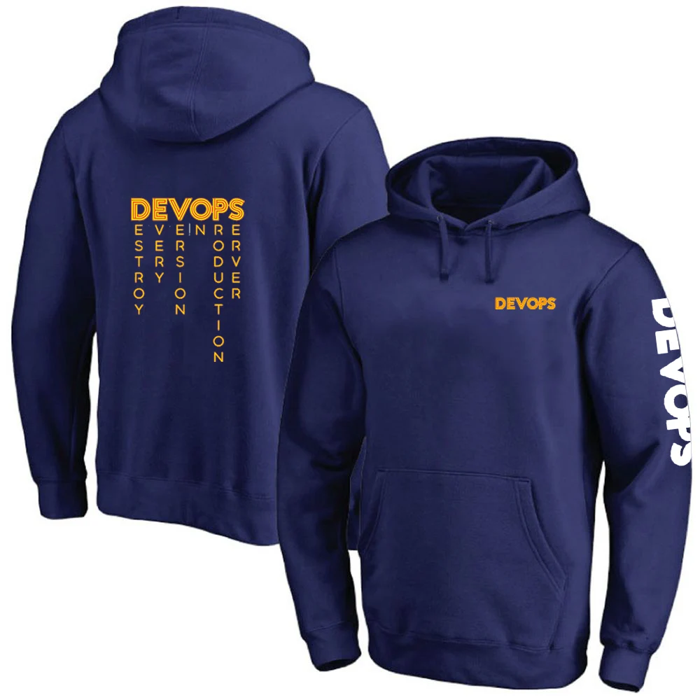 Мужские спортивные толстовки Devops весна-осень 2024