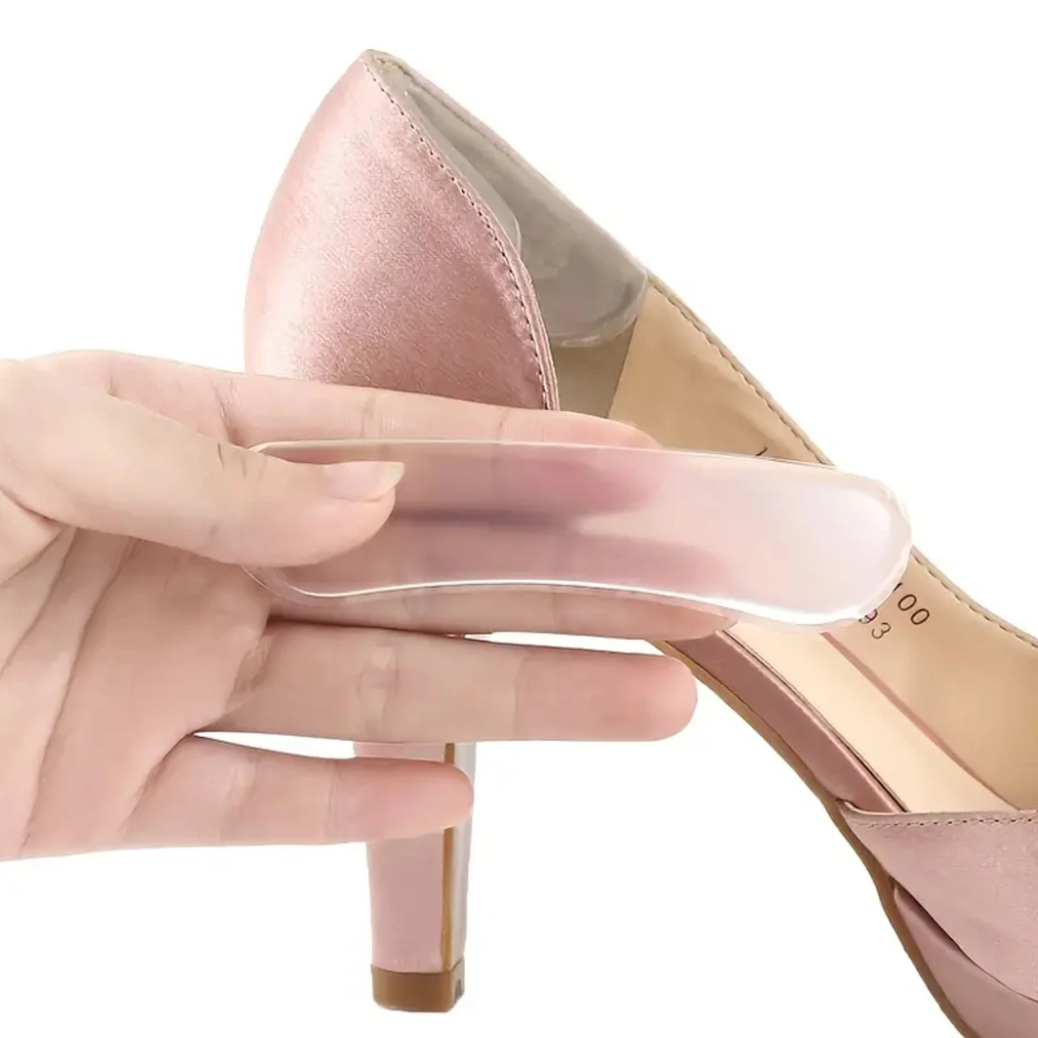 Невидимые противоскользящие амортизирующие силиконовые гелевые подушечки для