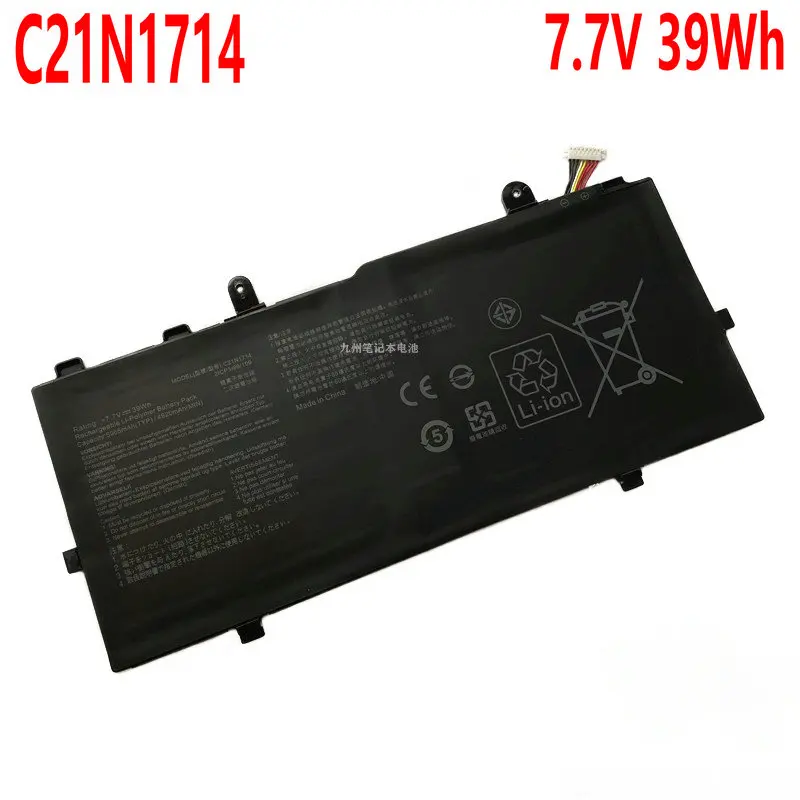 7,7 V 39Wh C21N1714 батарея для ASUS VivoBook Flip TP401 TP401N TP401M TP401NA TP401CA J401MA J401CA ноутбук