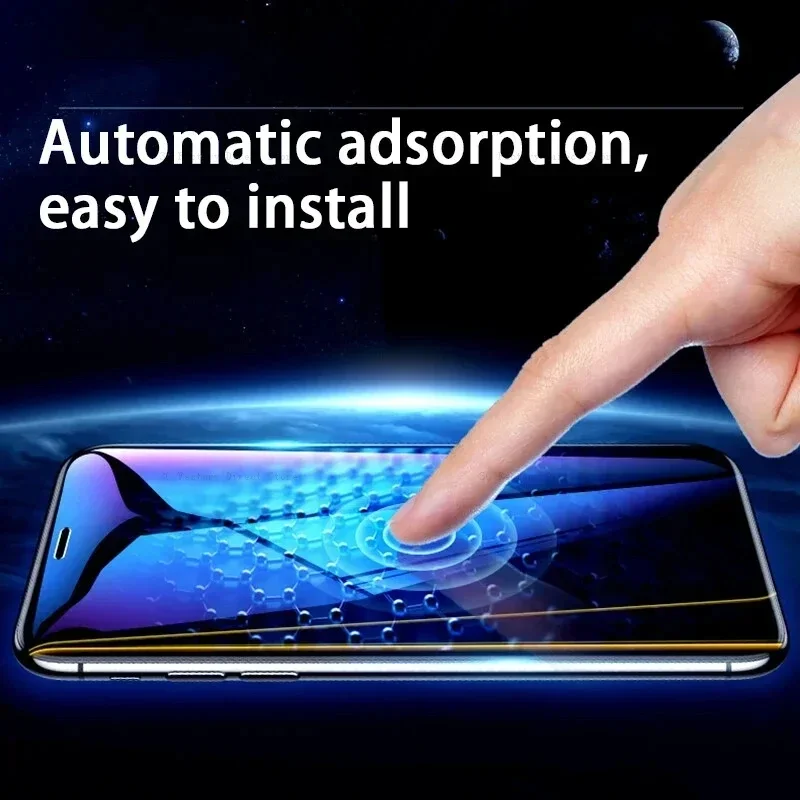 Закаленное стекло 9D с полным покрытием для VIVO V30 V29e V27e V25 V25e V23 V23e V21 V21e Pro 5G защитная