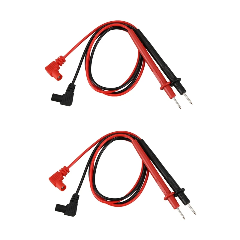 

2X 28 Inch Multimeter Test Leads, Black And Red, 1 Pair