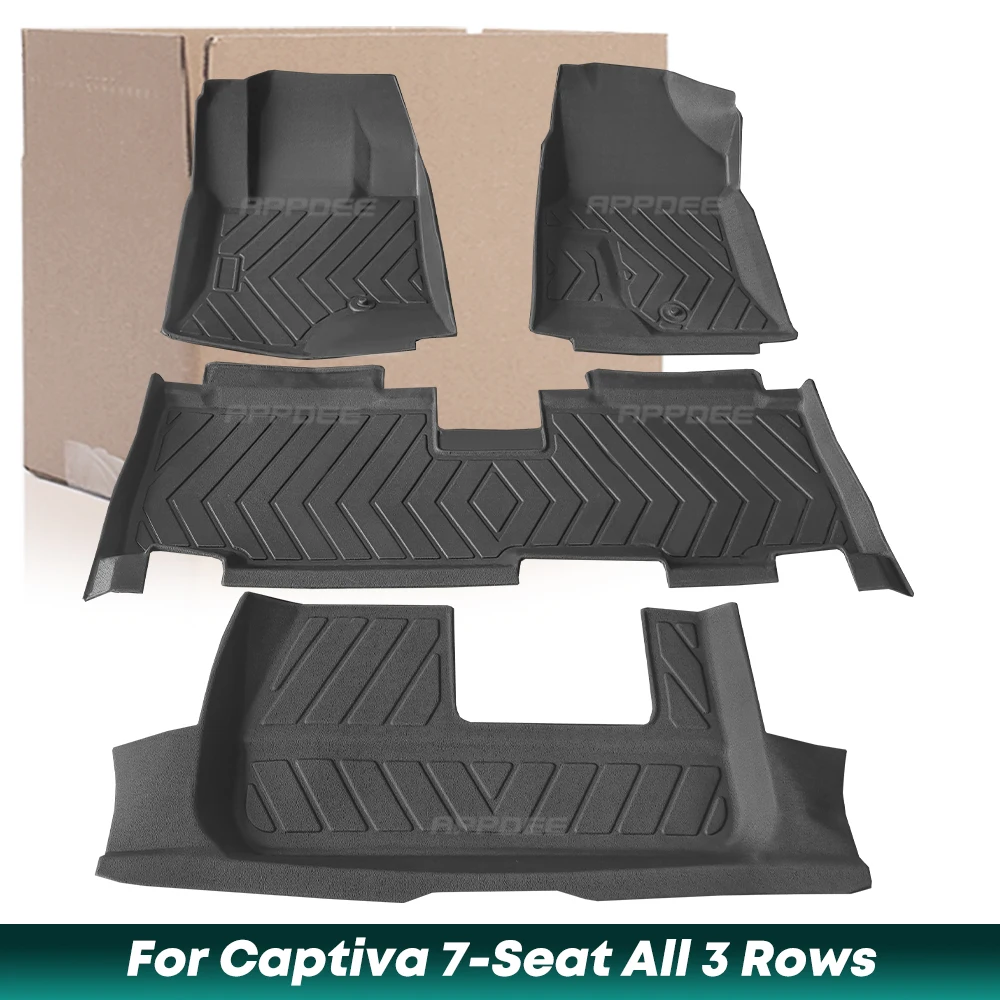 

Для Chevrolet Captiva 2012-2017 2016 2015 2014 2013, всепогодный автомобильный коврик из ТПЭ, автомобильные аксессуары для интерьера