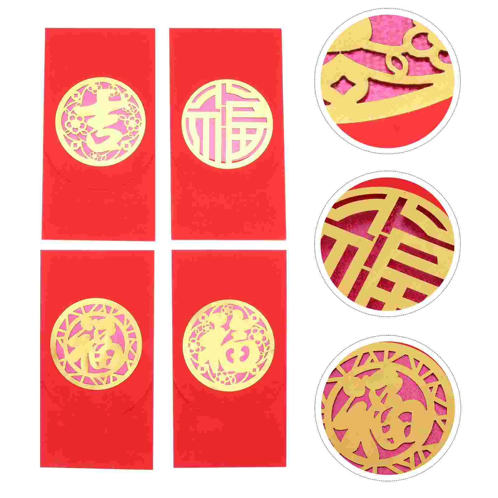 

Chinese Envelope Money New Year Red Pocket 2021 Lucky Children Hongbao Envelopes