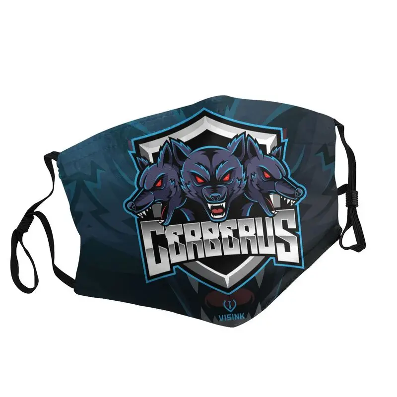 

Cerberus Esport игровая маска для лица для взрослых, унисекс дышащая маска, Мужская Пылезащитная разноцветная