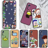 toy story animation phone case for xiaomi mi a15x a26x a3cc9e play mix 3 8 9 9t note 10 lite pro se black luxury soft back