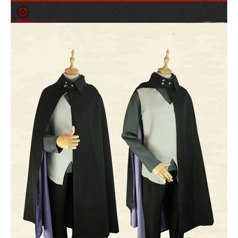 Аниме Наруто Боруто Учиха Саске Косплей Костюм Пиджак Мантия Жилет Топ Брюки Перчатки Хэллоуинский Праздничный Карнавальный костюм.