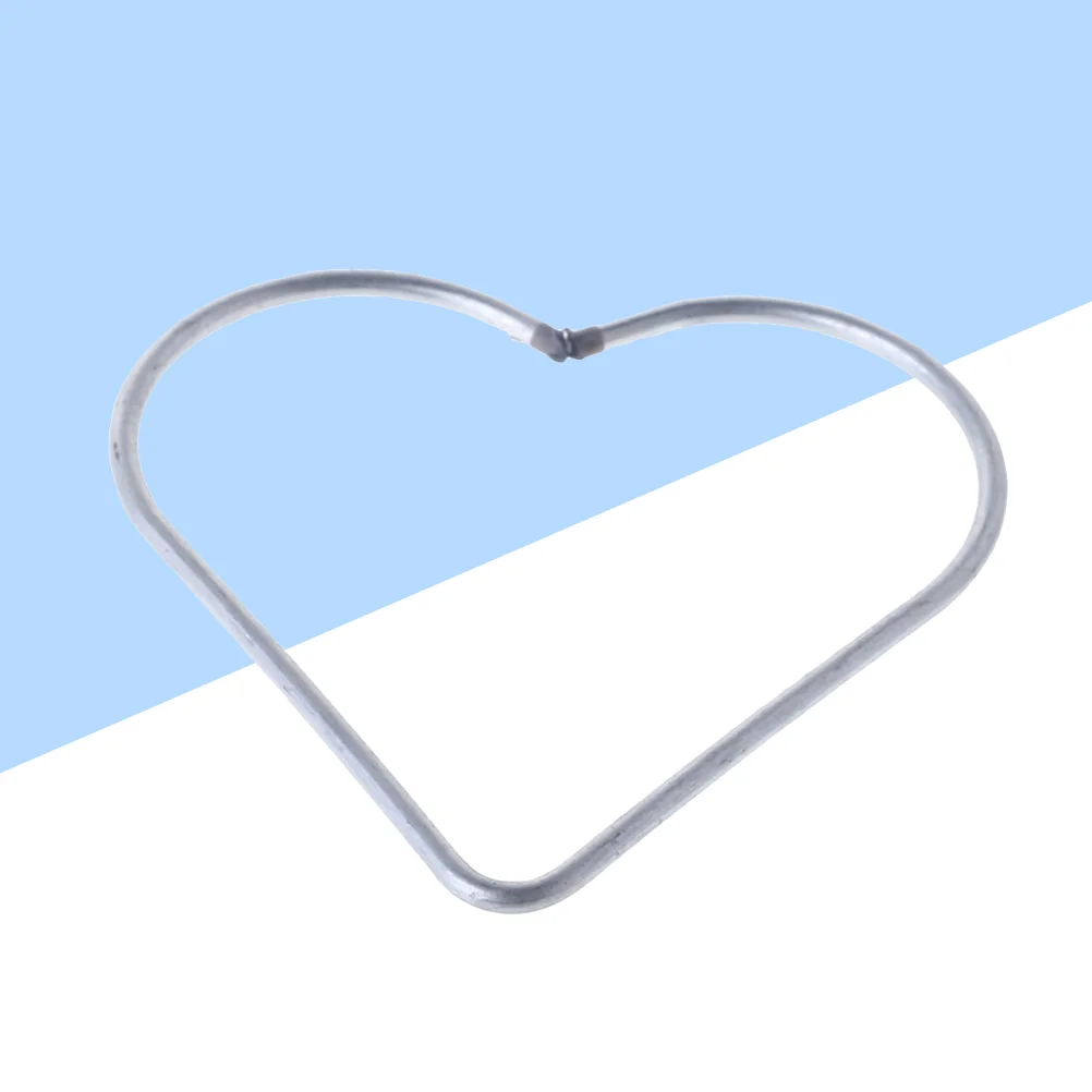 

10 Pc Basketball Jewelry Heart Wreath Ring Heart Ring Metal Hoops Macrame Love Ring Dreamcatcher Ring Heart-shaped