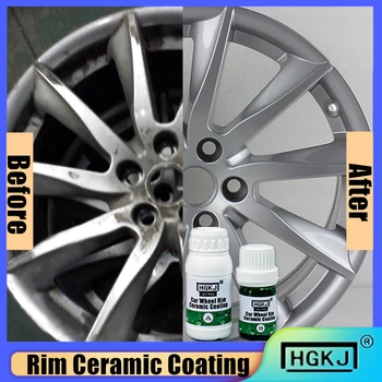 Cars Wheel Rim Ceramic Coating Kit High Brightness Hydrophobic Anti-fouling Anti-Rust Anti-Scratch Auto Detailing Cleaner Car Ac