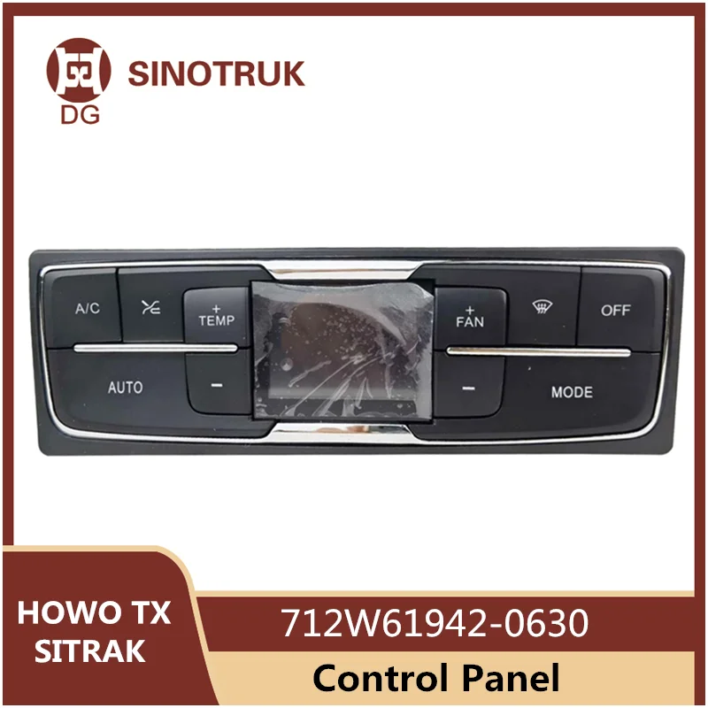 

Панель управления в сборе 712W61942-0630 для SIONTRUK HOWO TX SITRAK, панель управления холодным и теплым переключателем