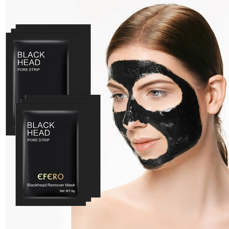 

Blackhead Remover Face Mask Oil-Control Nose Black Dots Mask Acne Remover Deep Cleansing Pore Cleaner Skin Care Face Mask