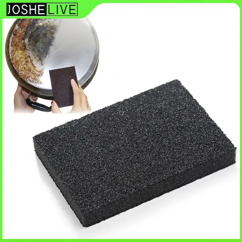 

Two-sided Emery Wipe Sponge Eraser Melamine Foam Carborundum Oil Rust Cleaner Rub Soft