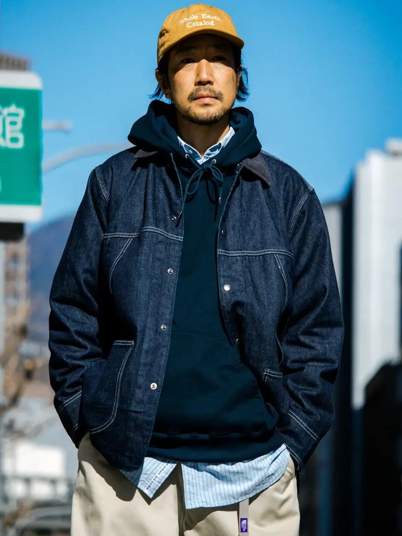 Оригинал! Заказы экспортируемые в Японию. Джинсовая полевая куртка Purple Label 24ss с