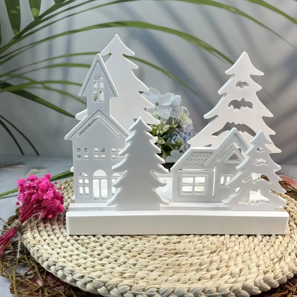 Силиконовые формы в форме дома форма для подсвечника литья ручной работы мыла