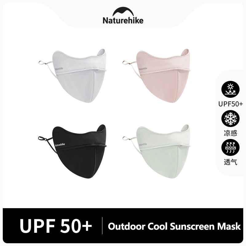 hike na zewnątrz maska przeciwsłoneczna fajna tkanina letnie maski przeciwsłoneczne UPF50 + ochrona przed słońcem Facekini jazda rowerze