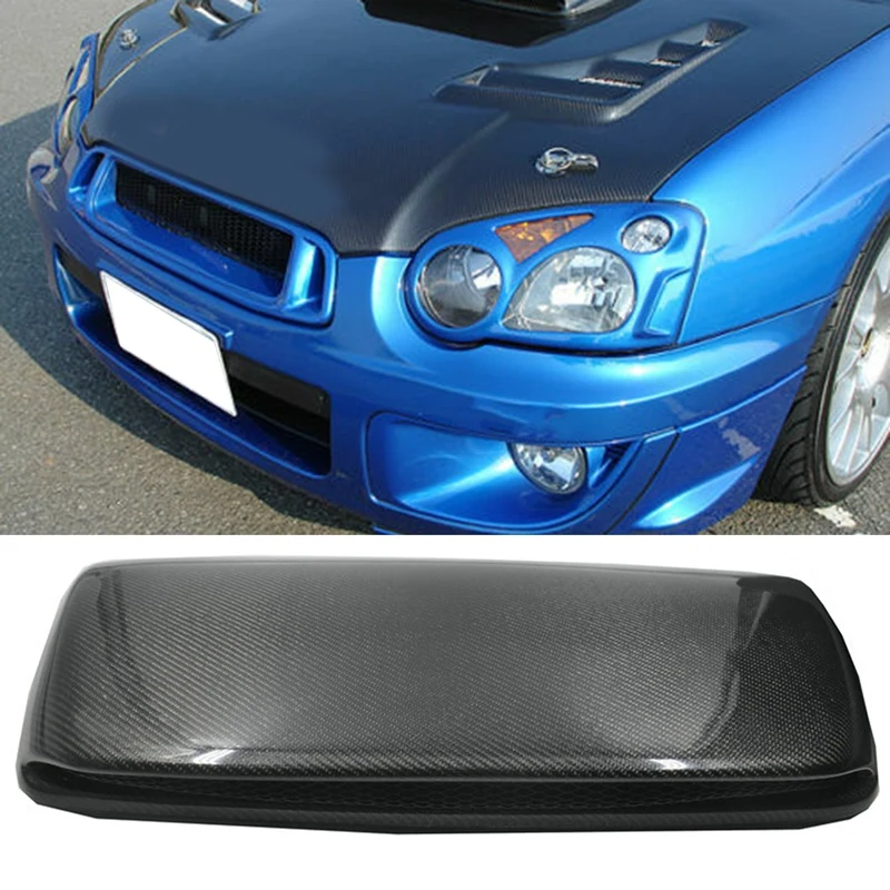 

Carbon Fiber Hood Bonnet Intake Vent High-Quality Cover Vents For Subaru Impreza GD WRX STI 8Th 2002-2005