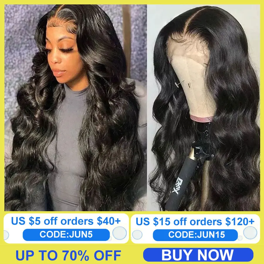 

32 Inch Body Wave Lace Front Wig Hd Transparent Lace Front Human Hair Wigs For Women 13X6X2 Glueless Lace Frontal Wig T Remy
