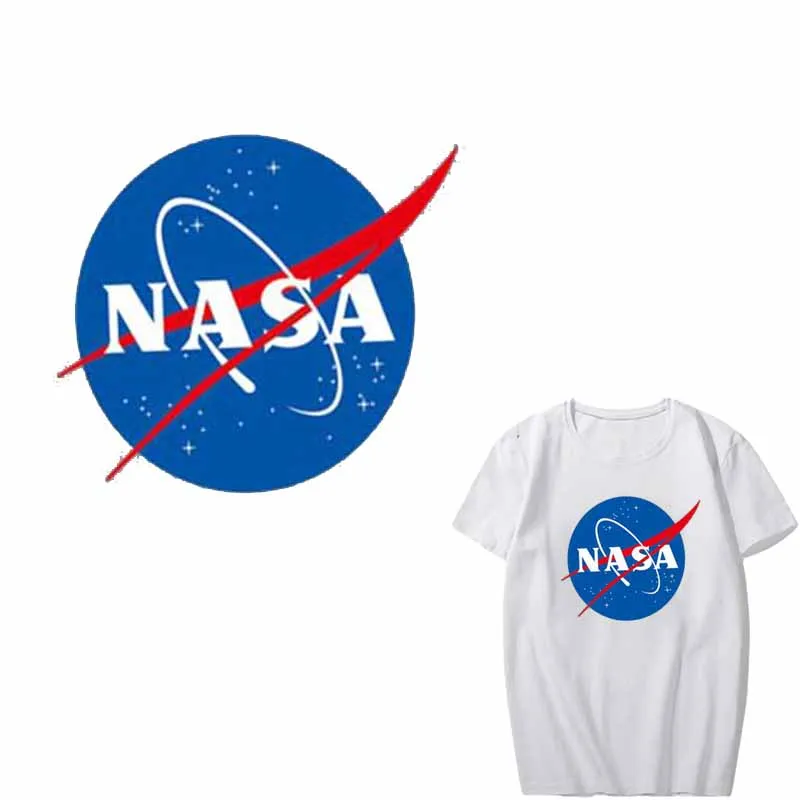 

Space Patches Applications for Clothes Iron on Vinyl Heat Transfer Sticker DIY T-shirt Jacket Decoration Applique Thermal Press
