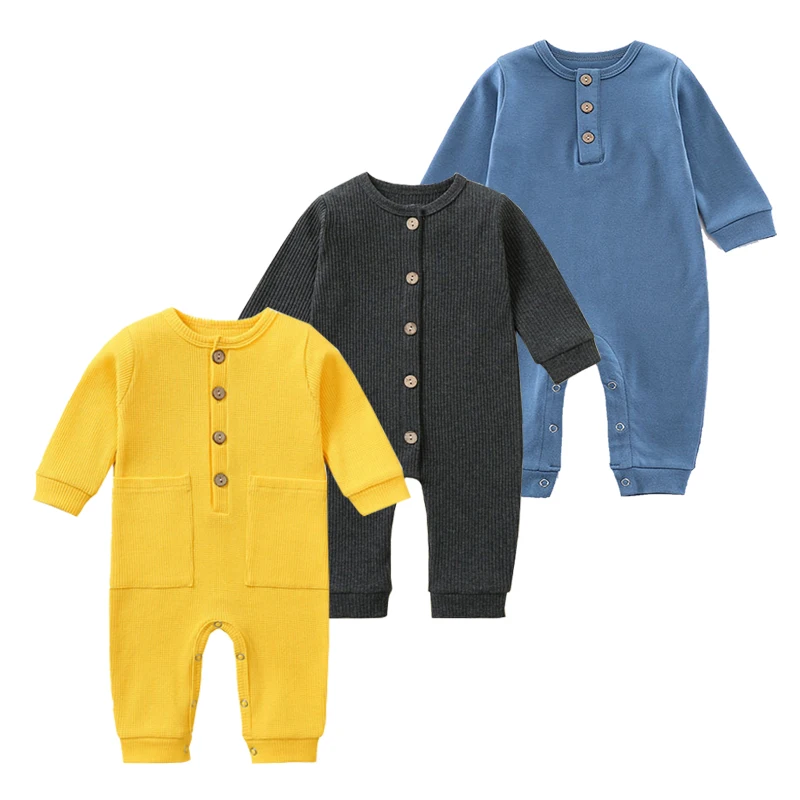 Baby Rompers Newborn Sleepsuits INS 100% Cotton Pajamas Autumn Spring Sleepwear Sleepers Ropa De Bebe Grows Growing Eco Friendly