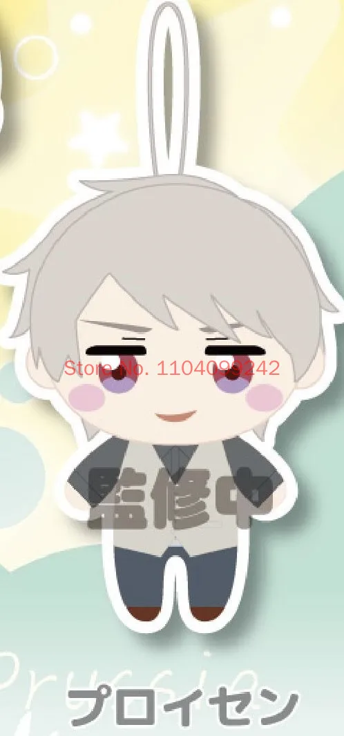 Оригинальный плюшевый кулон Gashapon Hetalia World Stars, выпуск 1, 8 см, аниме-кукла, подвесное украшение, декор для сумки, коллекционные подарки (art.: 3920dbedf63fe) - 3920dbedf63fe