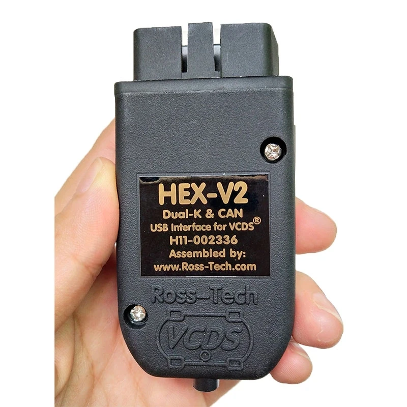 

VCDS HEX-V2 V22.3.0 VAG COM 22.3.0 VCDS Cable HEX V2 Intelligent Dual-K & CAN USB Interface