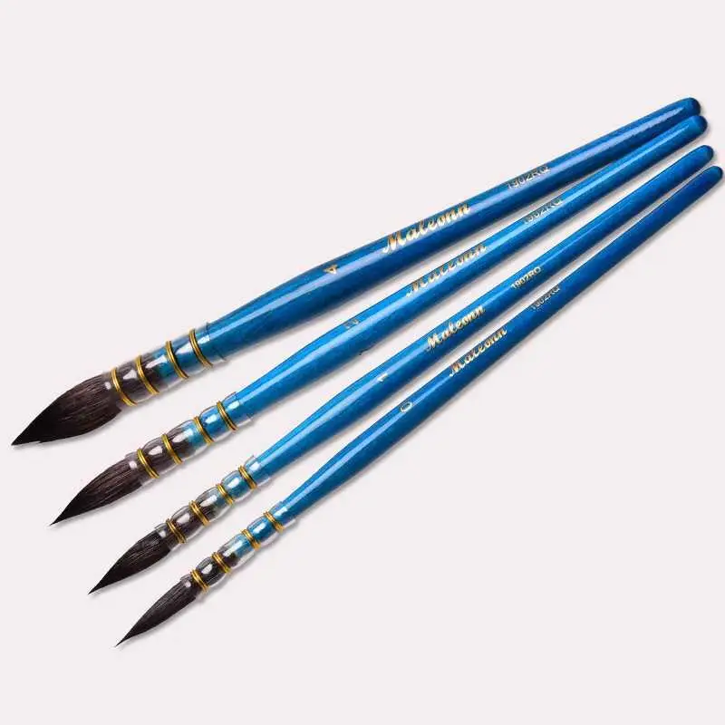 Кисти для рисования беличьи И Соболиные 1 шт. набор художественных кистей