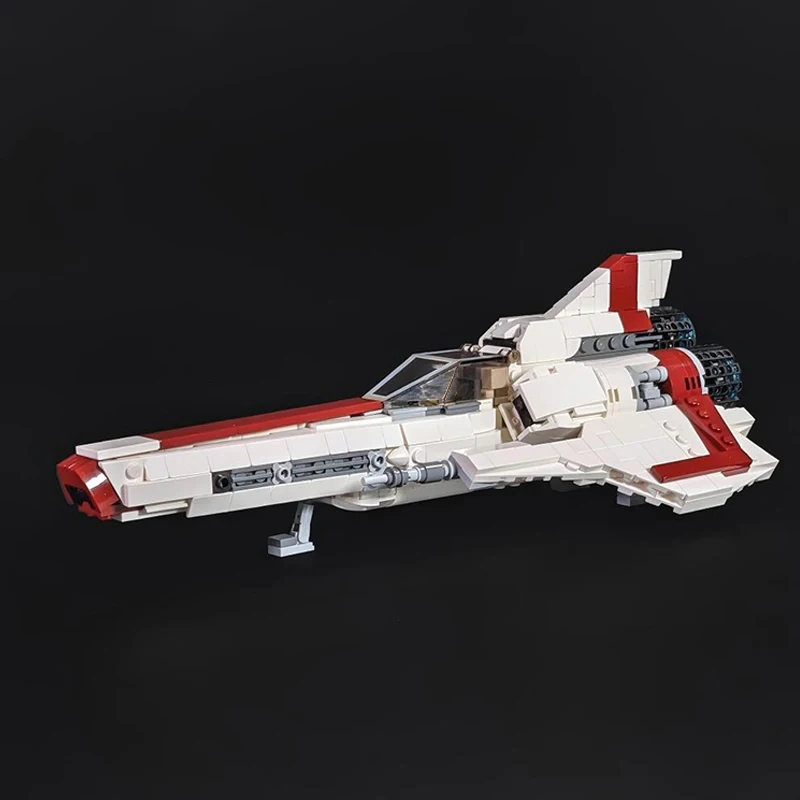 MOC UCCS Colonial Viper Mk. VII Battle Star Galactica, главный истребитель, форсунки, строительный блок, модель для мальчика, игрушка-головоломка, кирпичи, рождественский подарок (art.: 3920cf7190e03) - 3920cf7190e03