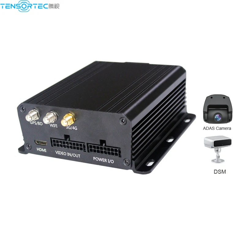 

Vehicle Active Safety dvr alert system 4 channel vehicle blackbox DVR CCTV Camera car DVR support 3G 4G