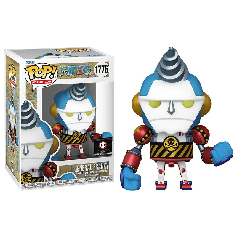 Аниме One Piece General Franky Фигурки FUNKO POP Эксклюзивная ограниченная модель игрушки