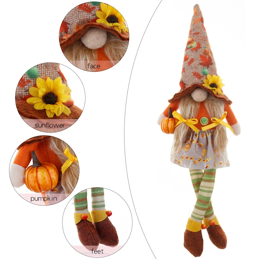 Плюшевая кукла гномов ручной работы для дома украшения многоуровневого подноса