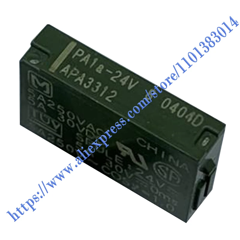 100% Новый оригинальный 1 год гарантии PA1A 24V APA3312 4-контактное реле печатной платы.