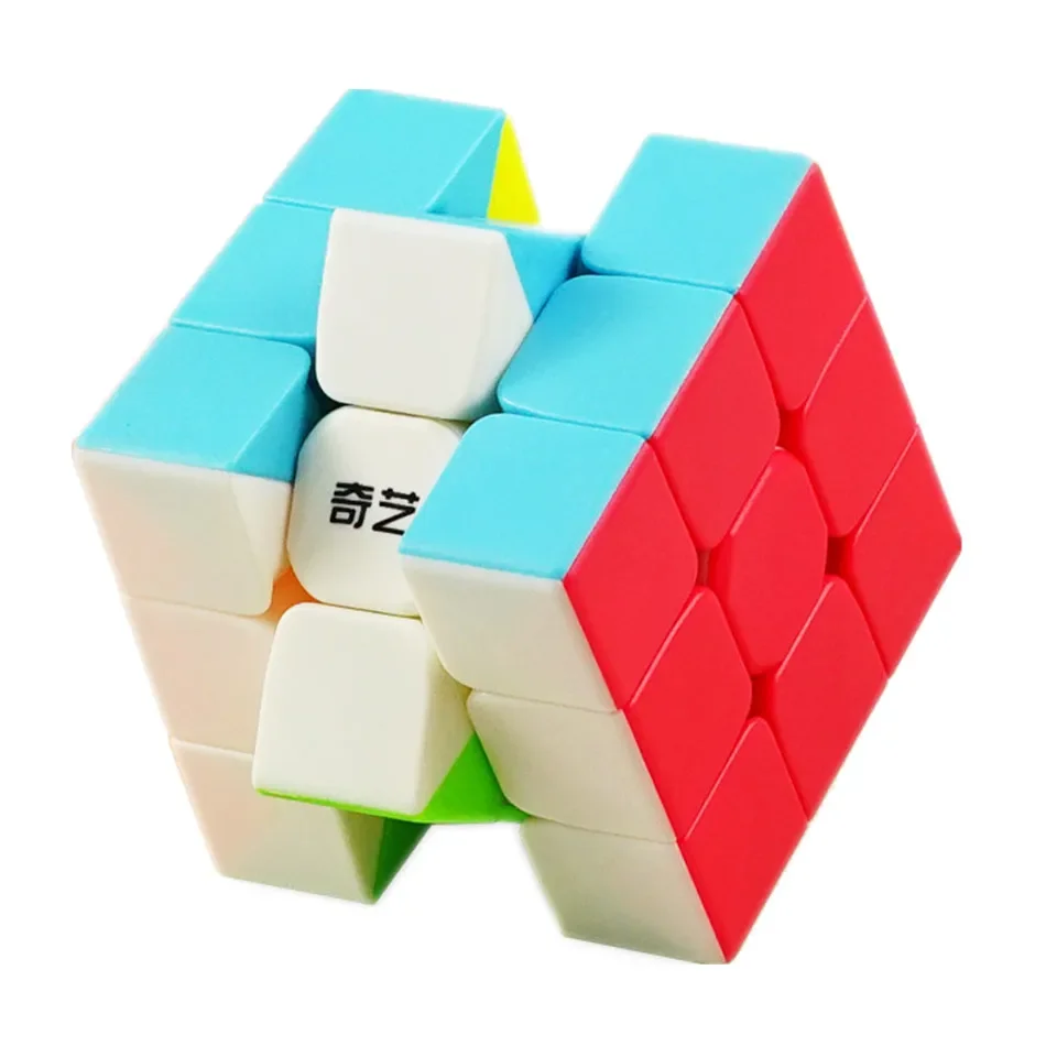 Qiyi Warrior S 3x3x3 Magic Cube [socube] Профессиональный Пазл Speed Для Соревнований — Пластиковый