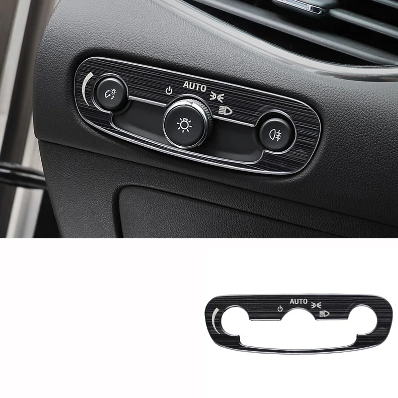 

Headlights Switch Frame Trim Accessories Seat Adjust Button Cover Decoration Car Interior Parts For Chevrolet Equinox 2017-2019