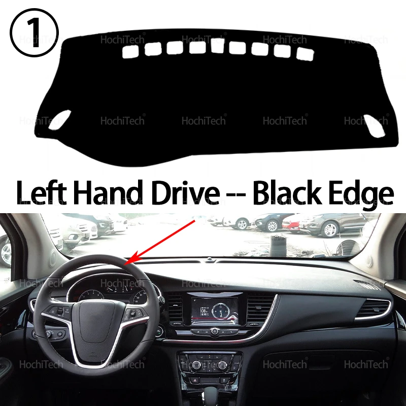 

Чехол на приборную панель автомобиля, защитный коврик, солнцезащитный коврик для приборной панели, ковер с защитой от УФ-лучей для Opel Mokka Buick Encore 2016 2017 2018 2019