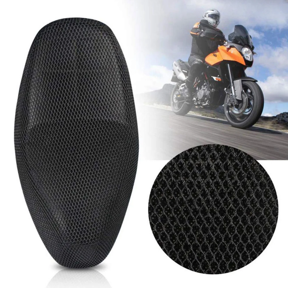 

ZNOOOZ 1 шт. противоскользящие 3D сетчатые дышащие водонепроницаемые чехлы на сиденья мотоцикла скутера