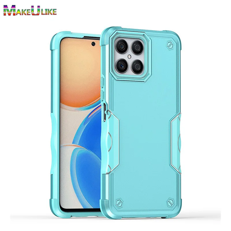 Армированный чехол для Honor X8 X9 X30 X30i силиконовый Внутренний жесткий