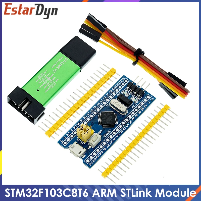 Модуль платы разработчика минимальной конфигурации STM32F103C8T6 ARM STM32 для Arduino ST-Link V2