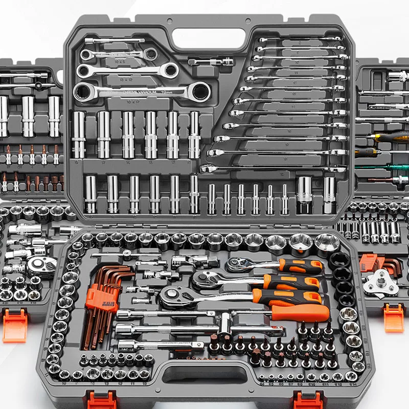 Complete Mechanic Tool Box Set Home Professional Electrician