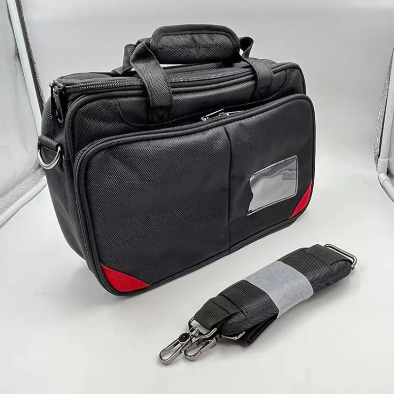 Original High Quality Oxford Waterproof Briefcase Men's Business Laptop Bags Can Be Rear-mounted Crossbody Shoulder Handbags